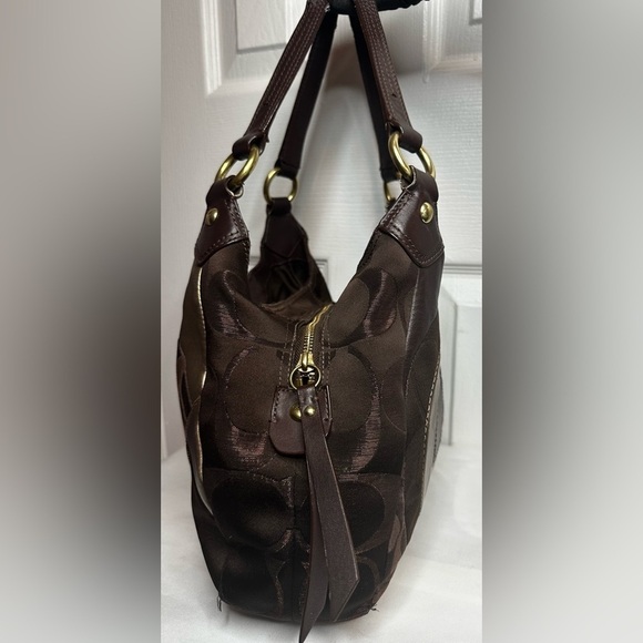 Coach Rare Limited Edition Soho Signature Inlaid Patchwork Hobo shoulder bag GUC - Picture 13 of 15